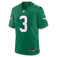 Philadelphia Eagles Nolan Smith Nike Kelly Green Alternate Game Jersey