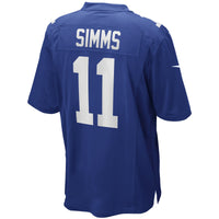 New York Giants Phil Simms Nike Royal Game Retired Player Jersey