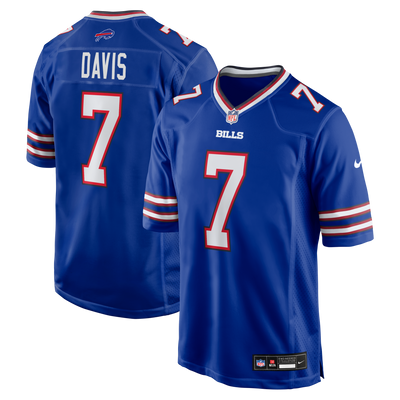 Buffalo Bills Ray Davis Nike Royal Team Game Jersey