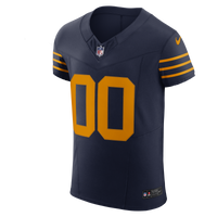Green Bay Packers Nike Navy Alternate Vapor F.U.S.E. Elite Custom Jersey