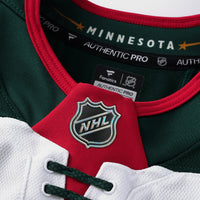 Minnesota Wild Fanatics White Away Authentic Pro Jersey