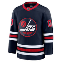 Winnipeg Jets Fanatics Navy Alternate Premium Custom Jersey
