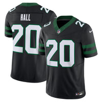 New York Jets Breece Hall Nike Legacy Black Alternate Vapor F.U.S.E. Limited Jersey
