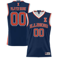 Illinois Fighting Illini GameDay Greats Lightweight NIL Pick-A-Player Basketball Jersey - Navy