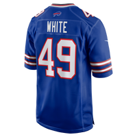 Buffalo Bills DaShaun White Nike Royal Team Game Jersey