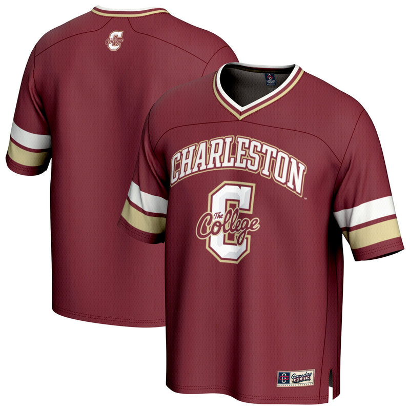 Charleston Cougars GameDay Greats Spirit Football Jersey - Maroon