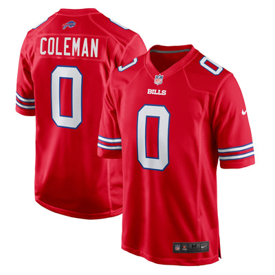 Buffalo Bills Keon Coleman Nike Red Alternate Game Jersey