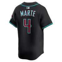 Arizona Diamondbacks Ketel Marte Nike Black Alternate Limited Jersey