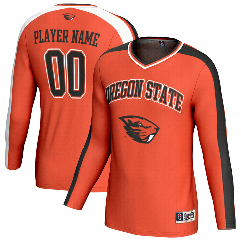 Oregon State Beavers GameDay Greats NIL Pick-A-Player Lightweight Collegiate Volleyball Fashion Jersey - Orange