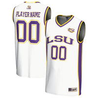LSU Tigers GameDay Greats Lightweight Collegiate Basketball NIL Pick-A-Player Fashion Jersey - White