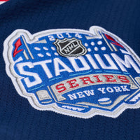 New York Rangers Henrik Lundqvist Mitchell & Ness White 2014 NHL Stadium Series Power Play Jersey