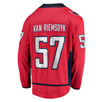 Washington Capitals Trevor van Riemsdyk Fanatics Red Home Breakaway Jersey