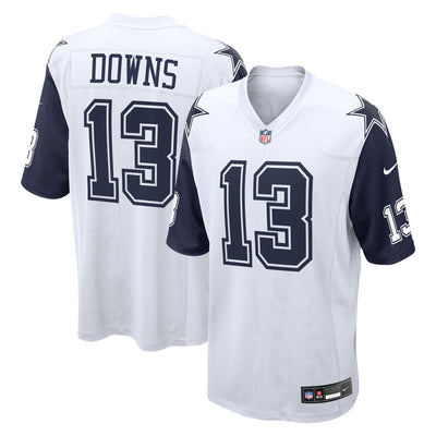 Dallas Cowboys Caleb Downs Nike White Alternate Game Jersey