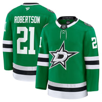Dallas Stars Jason Robertson Fanatics Kelly Green Home Premium Jersey
