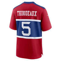 New York Giants Kayvon Thibodeaux Nike Century Red Alternate Player Game Jersey