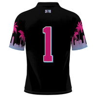 #1 FIU Panthers GameDay Greats Miami Vice Football Jersey - Black