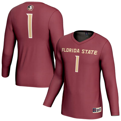 #1 Florida State Seminoles GameDay Greats Collegiate Volleyball Fashion Jersey - Garnet