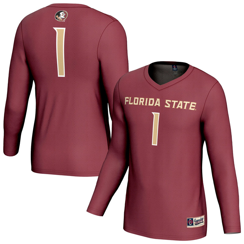 #1 Florida State Seminoles GameDay Greats Collegiate Volleyball Fashion Jersey - Garnet
