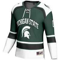 Michigan State Spartans GameDay Greats Ice Hockey NIL Pick-A-Player Jersey - Green
