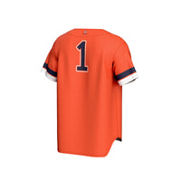 #1 Virginia Cavaliers GameDay Greats Lightweight Collegiate Baseball Fashion Jersey - Orange