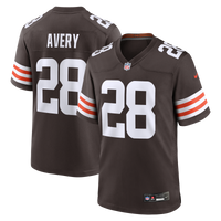Cleveland Browns Tre Avery Nike Brown Team Game Jersey