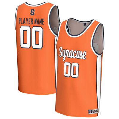 Syracuse Orange GameDay Greats NIL Pick-A-Player Basketball Lightweight Jersey - Orange
