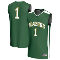 #1 UAB Blazers GameDay Greats Lightweight Basketball Fashion Jersey - Green