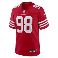 San Francisco 49ers Mykel Williams Nike Scarlet Game Player Jersey