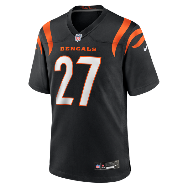 Cincinnati Bengals Jordan Battle Nike Black Team Game Jersey
