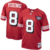 San Francisco 49ers 1994 Steve Young Mitchell & Ness Scarlet Authentic Throwback Retired Player Jersey