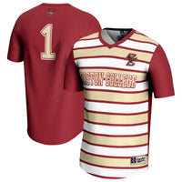 #1 Boston College Eagles GameDay Greats Lightweight Soccer Fashion Jersey - Maroon