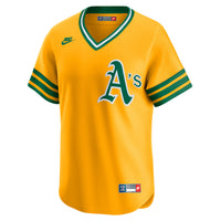 Athletics Nike Gold Cooperstown Collection Limited Jersey