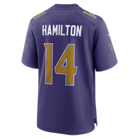 Baltimore Ravens Kyle Hamilton Nike Purple Alternate Game Jersey