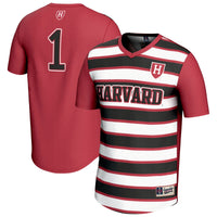 #1 Harvard Crimson GameDay Greats Lightweight Soccer Fashion Jersey - Crimson
