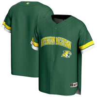 Northern Michigan Wildcats GameDay Greats Spirit Baseball Jersey - Green
