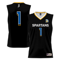 #1 San Jose State Spartans GameDay Greats Lightweight Basketball Jersey - Black