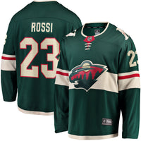 Minnesota Wild Marco Rossi Fanatics Green Home Breakaway Player Jersey