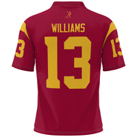 Caleb Williams USC Trojans GameDay Greats Lightweight Heisman Memorial Jersey - Cardinal