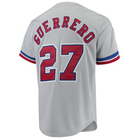 Montreal Expos Vladimir Guerrero Mitchell & Ness Gray Cooperstown Collection Authentic Jersey