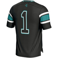 #1 Coastal Carolina Chanticleers GameDay Greats Endzone Football Jersey - Black