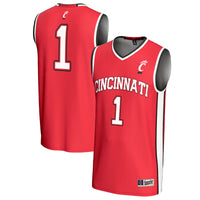 #1 Cincinnati Bearcats GameDay Greats Lightweight Basketball Fashion Jersey - Red