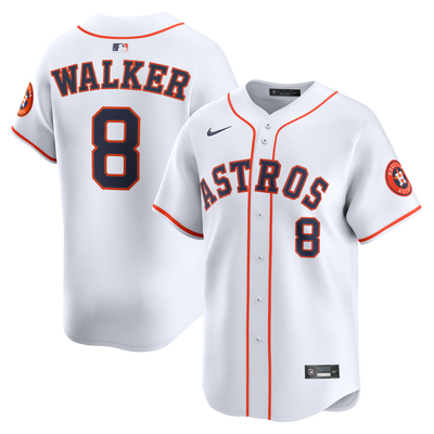 Houston Astros Christian Walker Nike White Home Limited Player Jersey