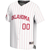 Oklahoma Sooners GameDay Greats NIL Pick-A-Player Lightweight Baseball Jersey - White
