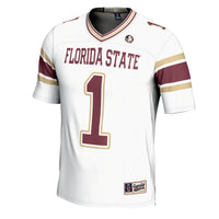 #1 Florida State Seminoles GameDay Greats Football Jersey - White