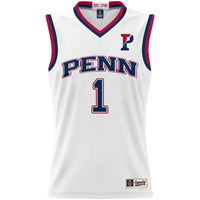#1 Pennsylvania Quakers GameDay Greats Lightweight Basketball Jersey - White