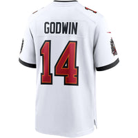 Tampa Bay Buccaneers Chris Godwin Nike White Game Jersey