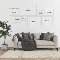 Woodland Forest Treehouse Printable Wall Art | Digital Download | Horizontal Printable Home Decor