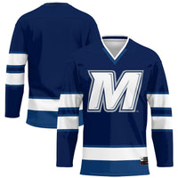 Monmouth Hawks GameDay Greats Hockey Jersey - Navy