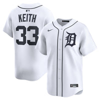 Detroit Tigers Colt Keith Nike White Home Limited Player Jersey