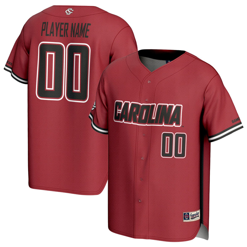 South Carolina Gamecocks GameDay Greats NIL Pick-A-Player Baseball Lightweight Jersey - Garnet